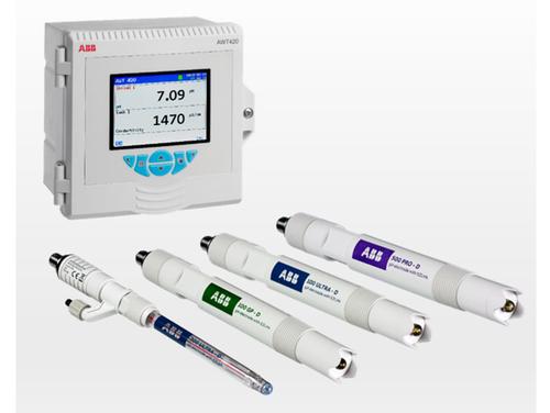 Image: ABB water transmitter and range of pH sensors
