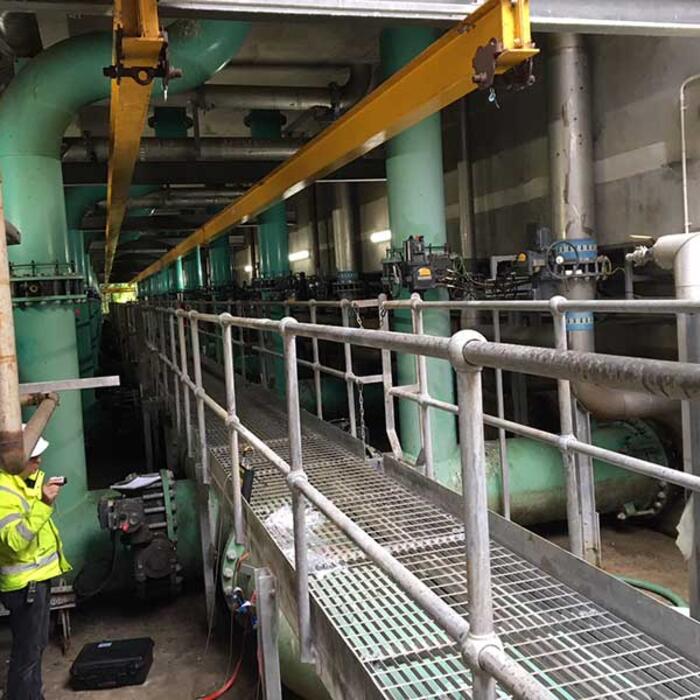 Flow Survey at Waste Water Treatment Works